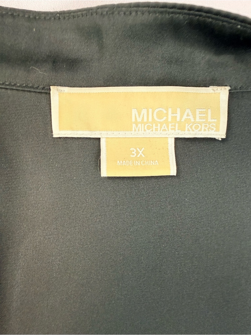 Michael Kors 3X Paisley Kimono Cardigan Teal Black Open Front Duster Plus Size - Picture 5 of 10